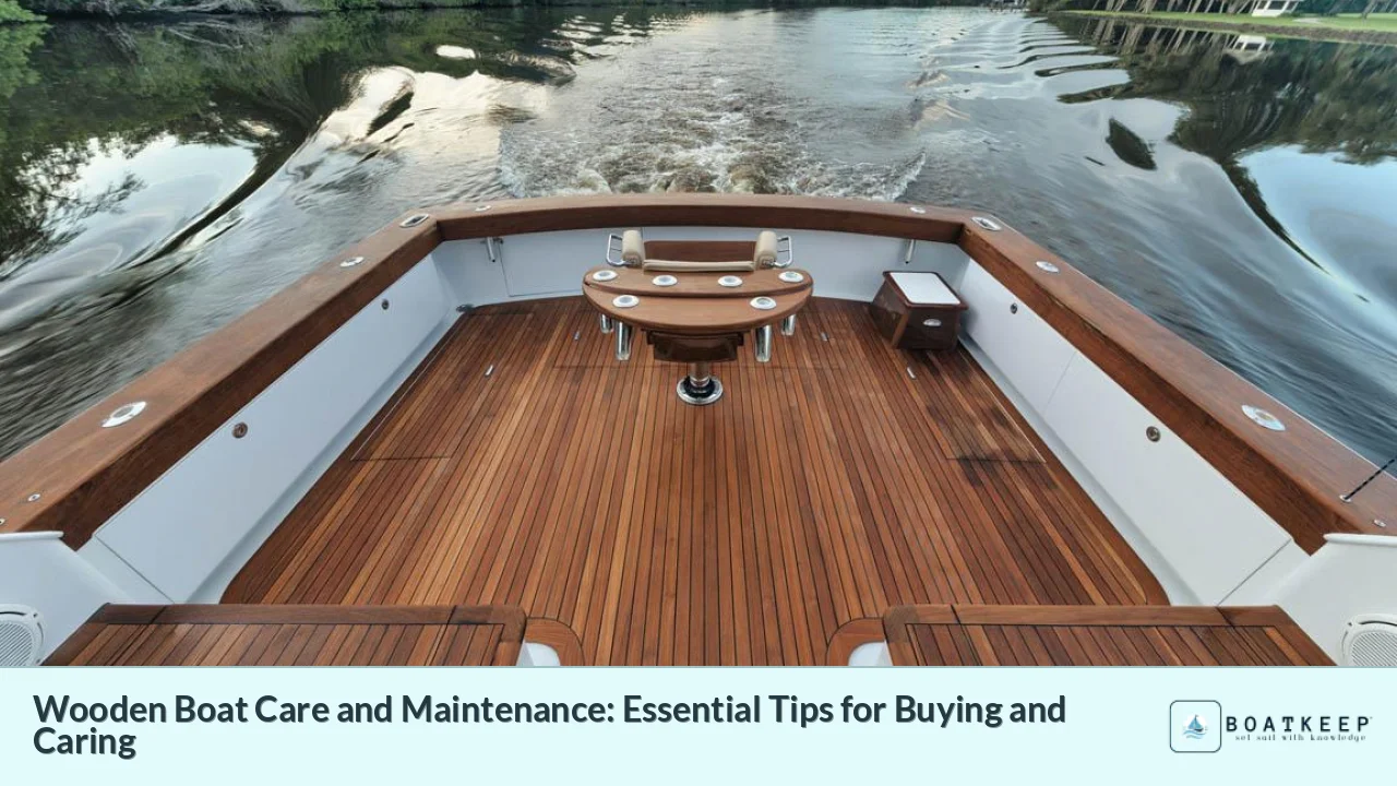 Wooden Boat Care and Maintenance: Essential Tips for Buying and Caring